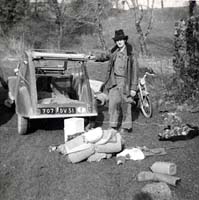 camp paques 1970 depart